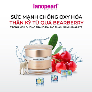 Kem dưỡng trắng da chiết xuất thảo mộc Lanopearl Himalaya Herbal Whitening Cream 50ml