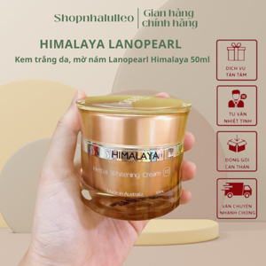 Kem dưỡng trắng da chiết xuất thảo mộc Lanopearl Himalaya Herbal Whitening Cream 50ml