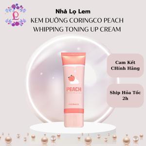 Kem dưỡng trắng da Coringco Peach Whipping Tone Up Cream