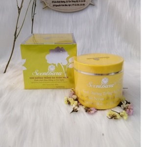 kem dưỡng trắng da giữ ẩm toàn thân scentbara