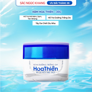 Kem dưỡng trắng da Hoa Thiên 30g