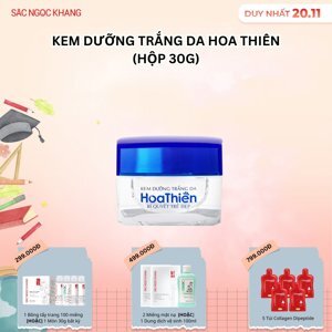 Kem dưỡng trắng da Hoa Thiên 30g