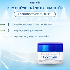 Kem dưỡng trắng da Hoa Thiên 30g