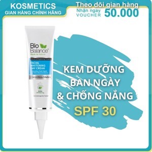 Kem dưỡng trắng da mặt BioBalance Facial Whitening Cream 60ml