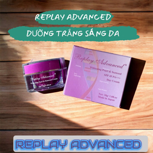 Kem dưỡng trắng da mặt Replay Advanced SPF 50