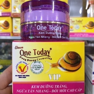 Kem dưỡng trắng da ngừa tàn nhang đồi mồi One Today Vip