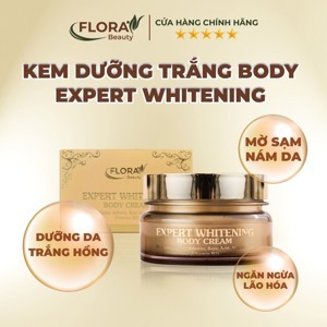 Kem Dưỡng Trắng Da Toàn Thân Whitening Body Cream Flora Beauty