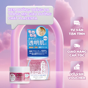 Kem dưỡng trắng da White Label Premium Placenta Cream 60g