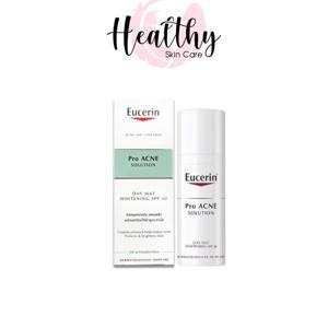 Kem dưỡng trắng dành cho da mụn Eucerin Day Mat Whitening SPF30