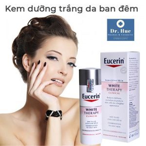 Kem dưỡng trắng sáng da ban đêm Eucerin White Therapy Night Fluid 50ml