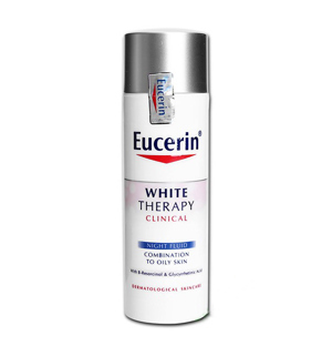 Kem dưỡng trắng sáng da ban đêm Eucerin White Therapy Night Fluid 50ml