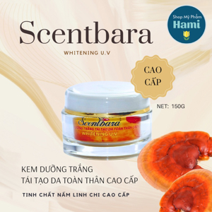 Kem dưỡng trắng tái tạo da Scentbara Linh Chi cao cấp