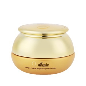 Kem giải độc trị nám mụn 3 trong 1 Queenie Collagen Healthy Brightening Detox Cream 50ml