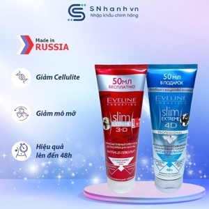 Kem giảm béo chống tích tụ mỡ Eveline Slim Extreme 4D
