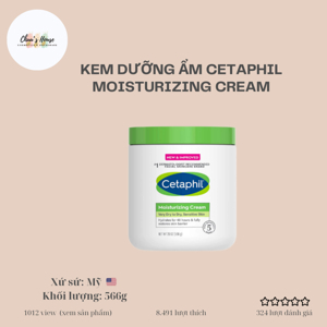 Kem giữ ẩm Cetaphil Cream 566g