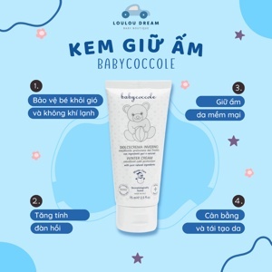 Kem giữ ấm từ sáp ong và vitamin Babycoccole 75ml 0M+