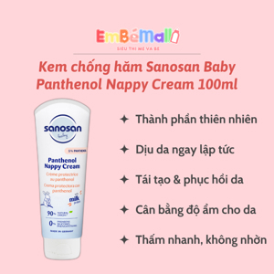 Kem hăm Sanosan Baby 150ml