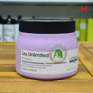 Kem hấp chăm sóc tóc duỗi LOréal Liss Unlimited Masque 200ml