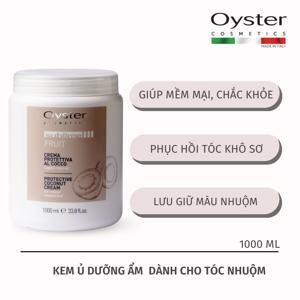 Kem hấp dưỡng chất với tinh dầu dừa dành cho tóc nhuộm Oyster - 1000ml