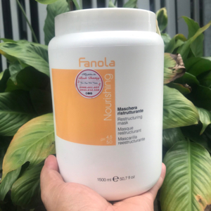 Kem hấp tái tạo tóc hư tổn Fanola Nutri Care 1500ml