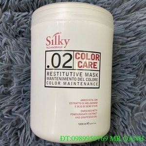 Kem hấp ủ tóc phục hồi Silky Restitutive Mask Italia - 1000ml