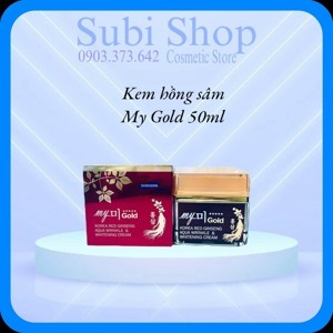 Kem hồng sâm My Gold Korea Red Ginseng White Cream 50ml