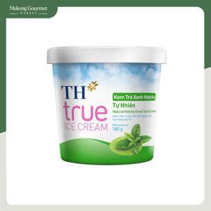 Kem hộp TH True ICE CREAM trà xanh Matcha tự nhiên 180g