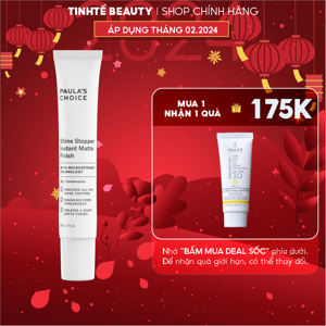 Kem kiểm soát dầu, giảm thiểu lỗ chân lông Paula's Choice Shine Stopper Instant Matte Finish 30ml