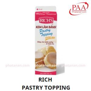 Kem làm bánh Pastry rich’s kem topping