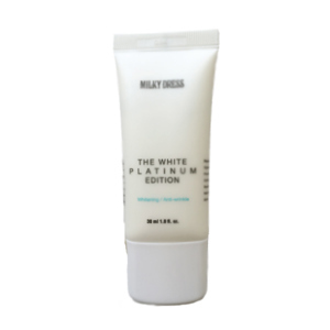 Kem làm trắng da tức thì Milky Dress The White Platinum Edition (30ml)