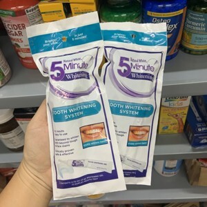 Kem làm trắng răng 5 phút LORNAMEAD Natural White 5 Minute Tooth Whitening System