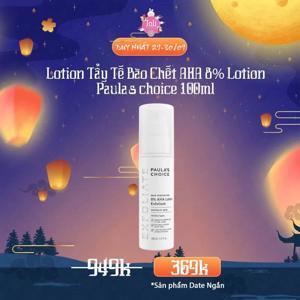 Kem loại bỏ tế bào chết mềm mịn da Paula's Choice Skin Perfecting 8% AHA Lotion 100ml