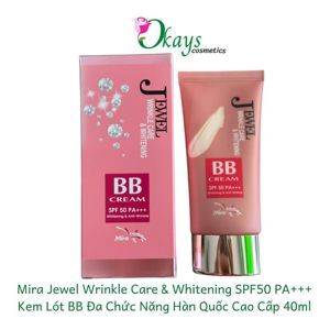 Kem lót BB đa chức năng MIRA Jewel wrinkle care&whitening