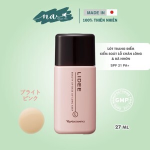 Kem lót trang điểm kiểm soát bã nhờn và lỗ chân lông rộng Naris Lidee Make Up Base UV Long Keep 27ml