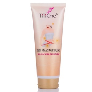 Kem massage bụng săn chắc da nhiều mỡ Titione 350g