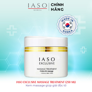 Kem massage giải độc tố IASO EXclusive Massage Treatment 250ml