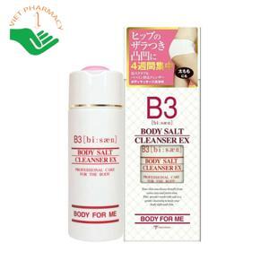 Kem massage tan mỡ đùi, loại bỏ sạm đen vùng mông B3 Body Salt Cleanser EX 125g