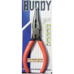 Kềm mỏ nhọn Buddy A0007 150mm