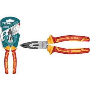 Kềm mũi nhọn mỏ cong cách điện 8in Total THTIP2481