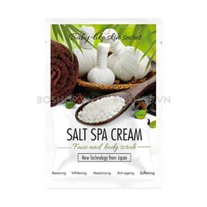 Kem muối spa SoKiss Salt Spa Cream Face And Body Scrub 100g