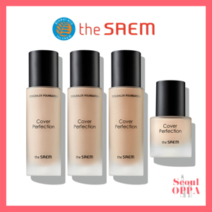 Kem Nền Che Khuyết Điểm The Saem Cover Perfection Concealer Foundation