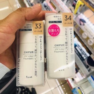 Kem nền Chifure UV Liquid Foundation SPF 33/PA ++