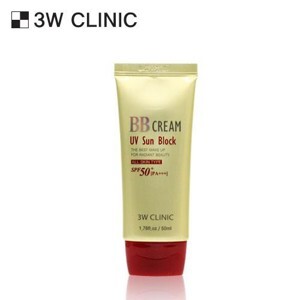 Kem Nền Chống Nắng 3W Clinic BB Cream UV Sun Block SPF 50+ PA+++ 50ml