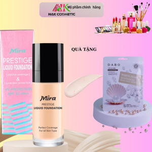 Kem nền chống nắng MIRA liquid foundation