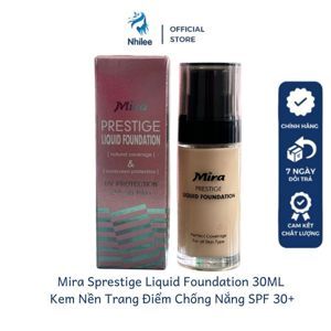 Kem nền chống nắng MIRA liquid foundation