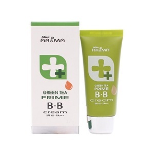 Kem nền đa năng trà xanh Mira AROMA Prime green tea B.B cream