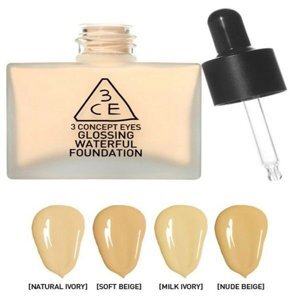 Kem nền dạng lỏng 3CE Glossing Waterful Foundation