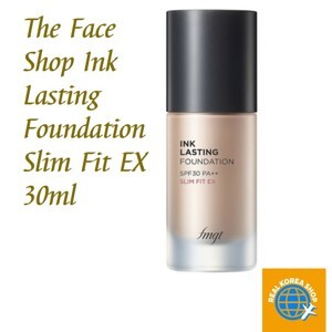 Kem nền lâu trôi siêu mịn The Face Shop Ink Lasting Foundation Slim Fit EX SPF30 PA++