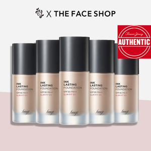 Kem nền lâu trôi siêu mịn The Face Shop Ink Lasting Foundation Slim Fit EX SPF30 PA++