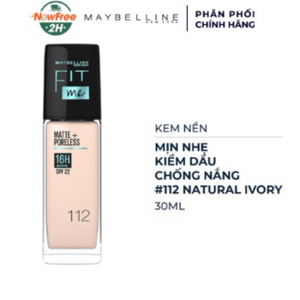 Kem Nền Maybelline Fit Me Foundation Matte - 30ml